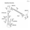 Elesa Device clamps, MSR.60-TE MSR.60-TA-TB-TC-TD-TE-TF